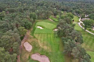 Fontainebleau 18th Green Aerial